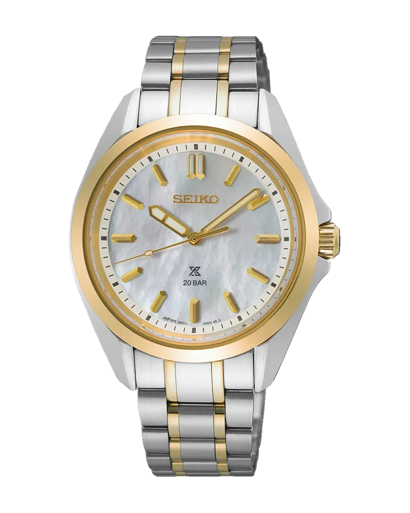 Seiko Prospex Damenuhr SUR608 Perlmutt