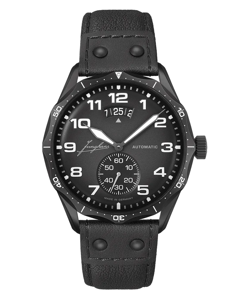 Junghans Pilot Automatic Herrenuhr 27/4491.00 Grau