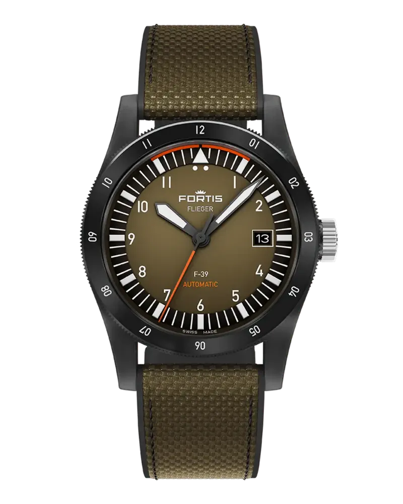 FORTIS FLIEGER F-41 WERK 7 Herrenuhr F4220031 Braun