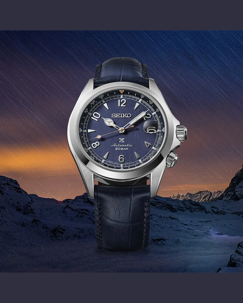 Seiko PROSPEX LAND ALPINIST AUTOMATIK LIMITED EDITION Herrenuhr SPB531J1 Blau