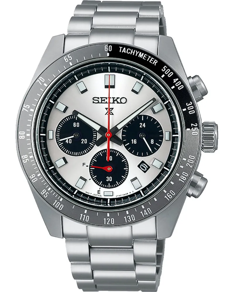 Seiko Prospex Speedtimer Solar Chronograph Herrenuhr SSC911P1 Silber