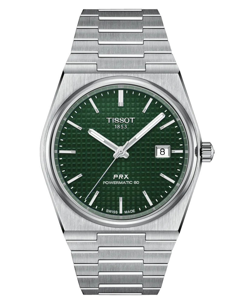 Tissot Herrenuhr PRX Powermatic 80 T137.407.11.091.00 Grün