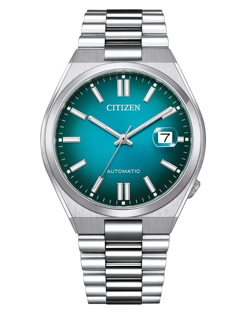 Citizen Herrenuhr Automatik Kollektion  NJ0151-88X Blautürkis
