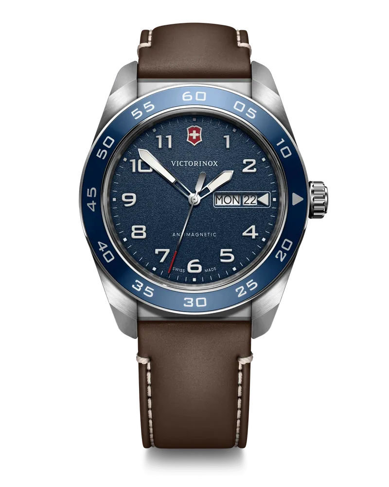 Victorinox Swiss Army Quartz Blau Herrenuhr 242040 