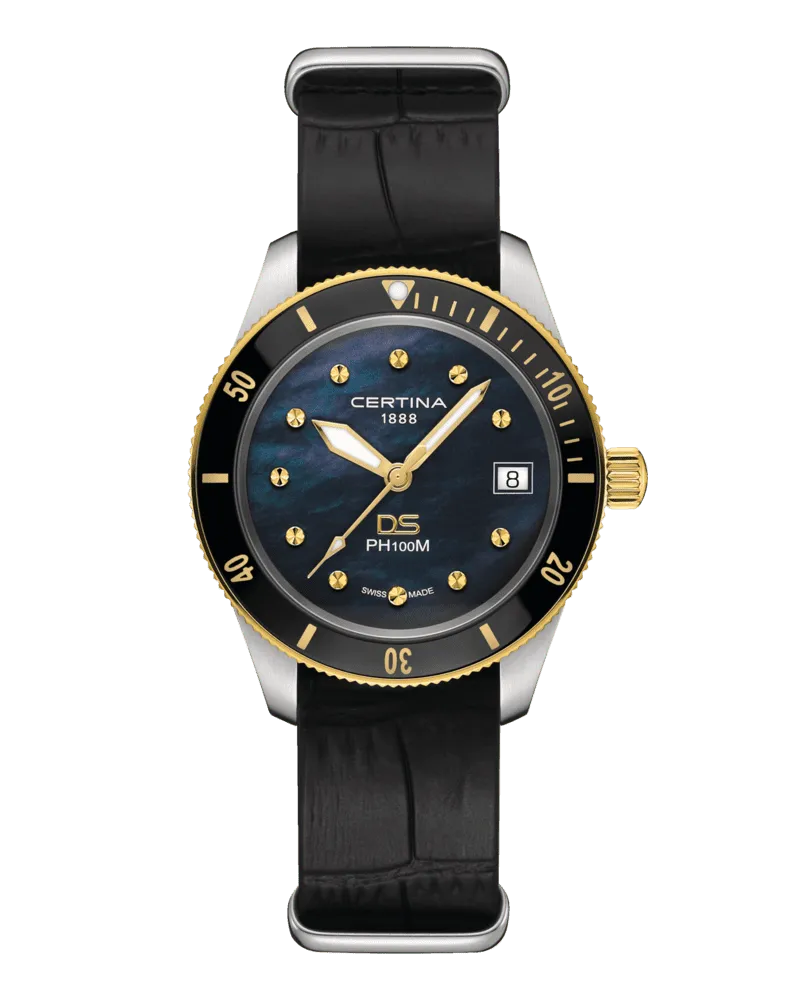 Certina DS PH100M Lady Quarz Damenuhr C044.210.26.051.00 Blauperlmutt