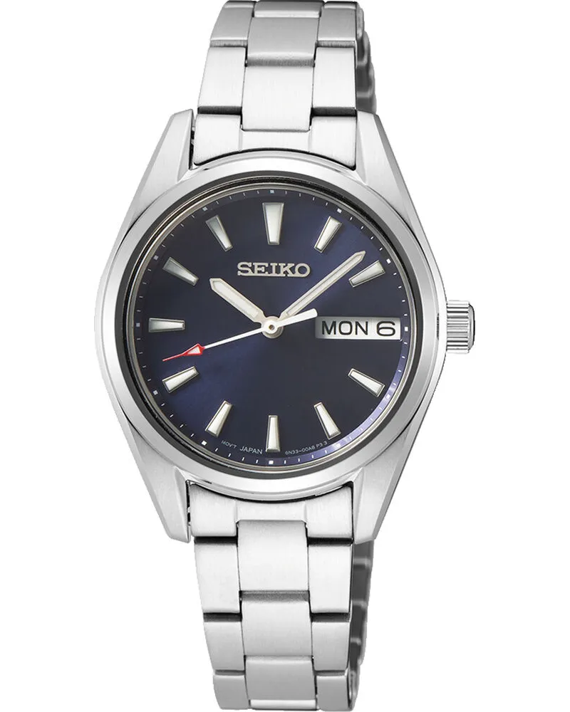 Seiko Quarz SUR353P1 Damenuhr Blau