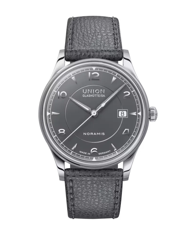 Union Glashütte Noramis Datum Herrenuhr D016.407.16.087.00 Grau