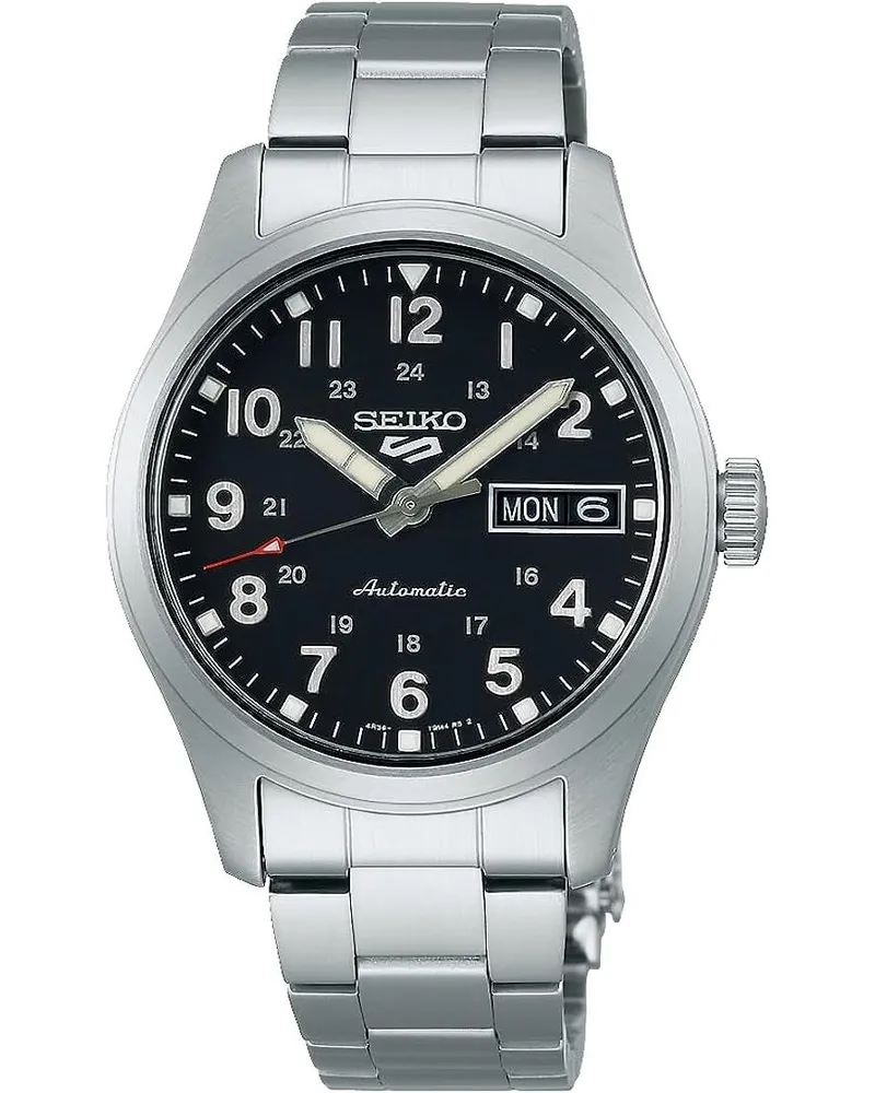 Seiko Seiko 5 Sports SRPJ81K1 Herrenuhr Schwarz