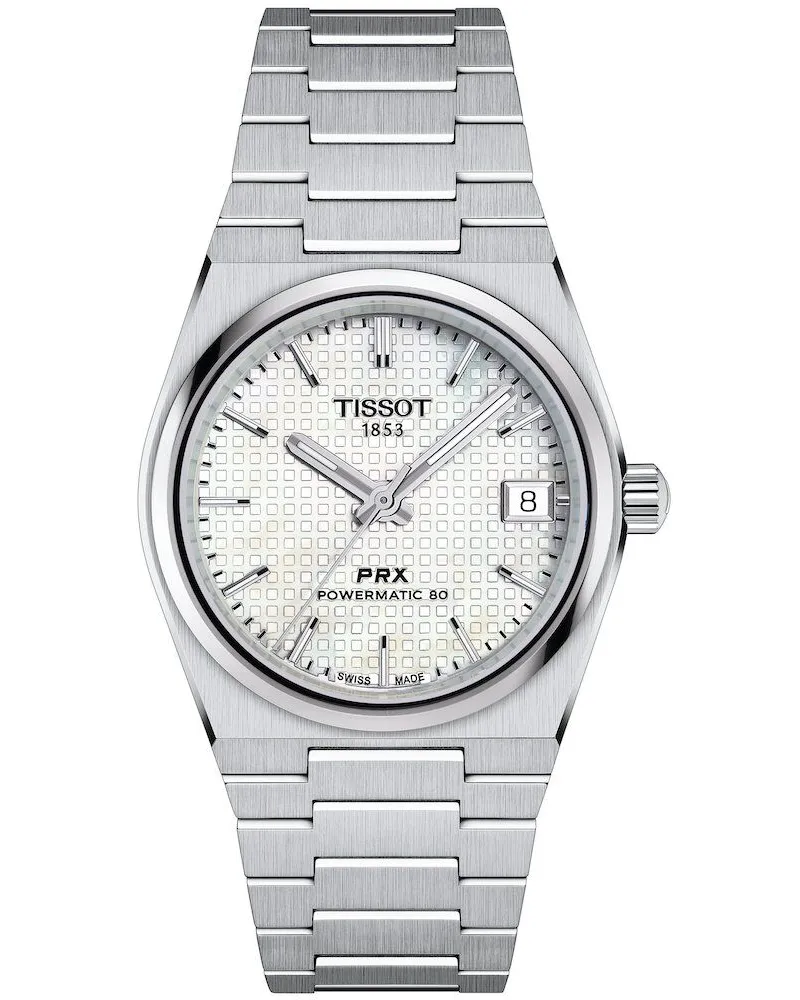 Tissot PRX Damenuhr T137.207.11.111.00 Weiß