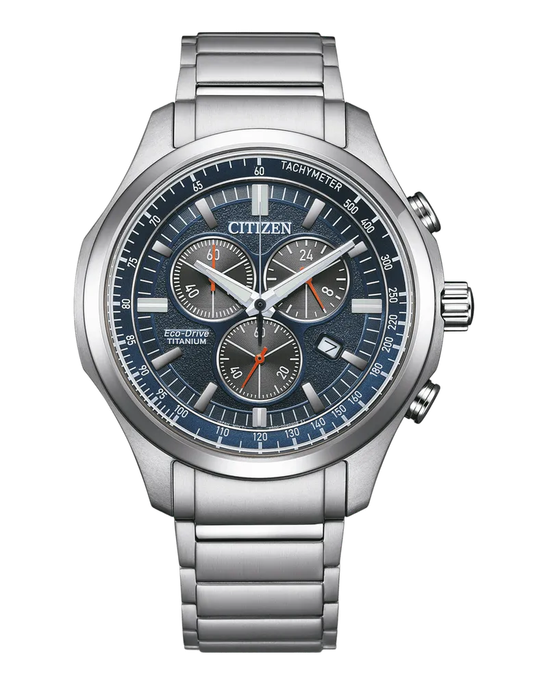 Citizen Titanium Herrenuhr AT2530-85L Blau