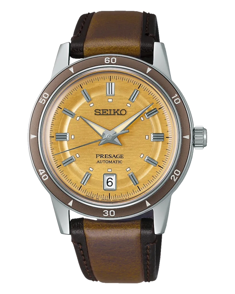Seiko Presage Style 60s Modell SRPL75J1 Gold