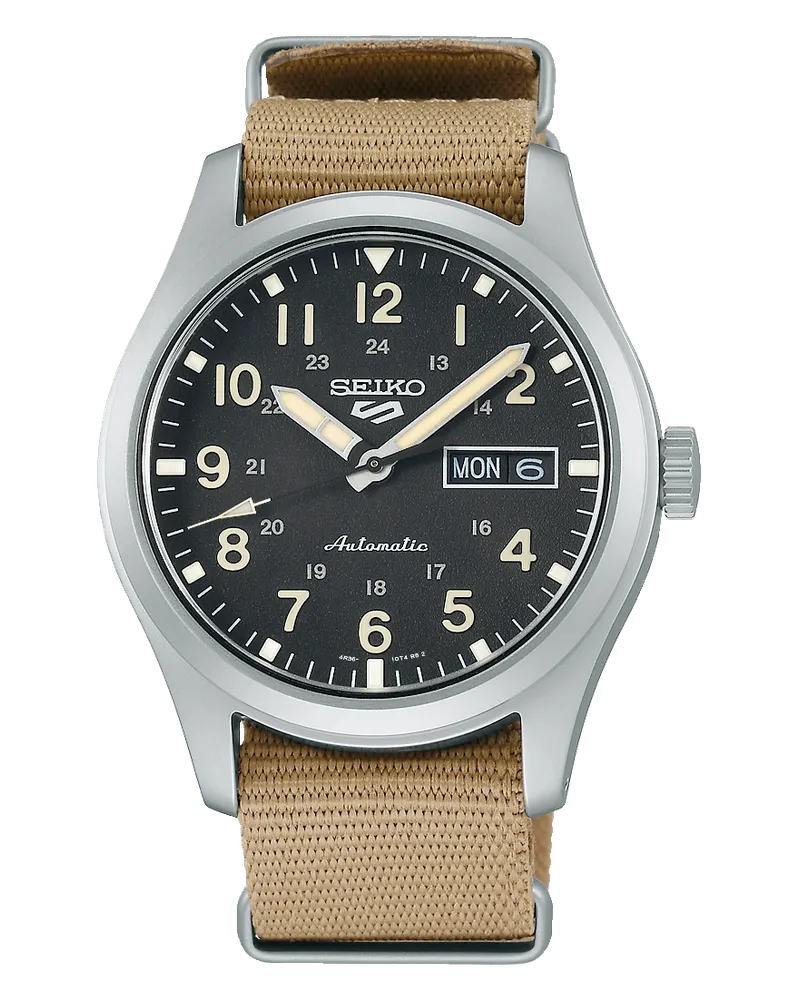 Seiko Herrenuhr Seiko 5 Sports Automatik SRPG35K1 Schwarz