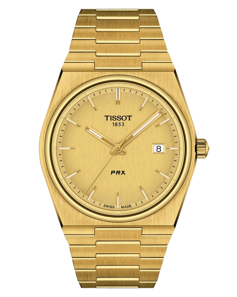 Tissot PRX Herrenuhr T137.410.33.021.00 Gold Gold