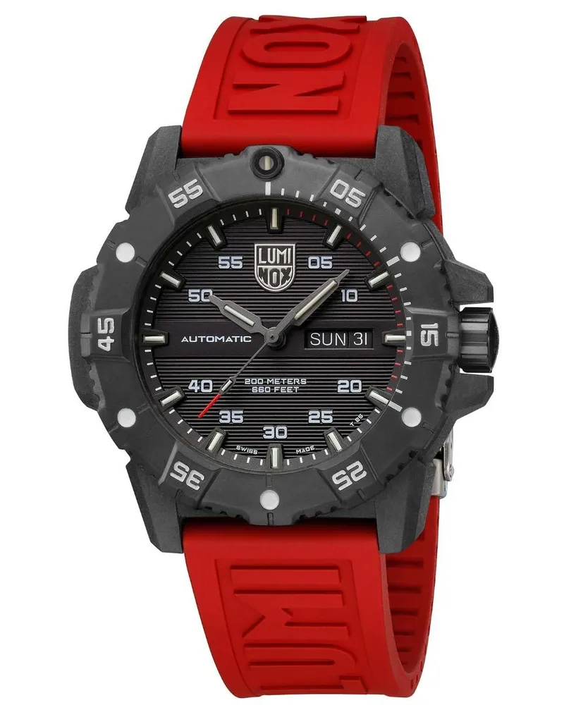 Luminox MASTER CARBON SEAL AUTOMATIC 3860 SERIES Herrenuhr Schwarz