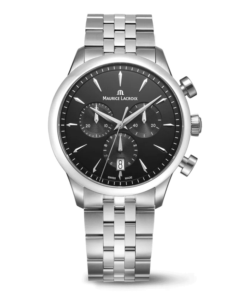 Maurice Lacroix 1975 QUARTZ CHRONOGRAPH 40MM Herrenuhr 751038-SS002-330-1 