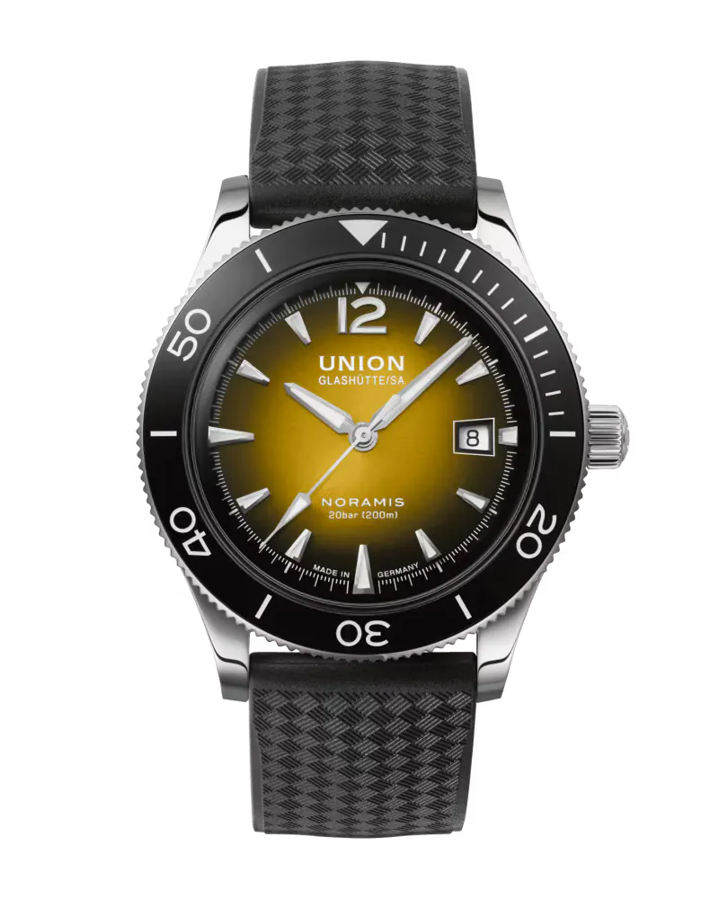 Union Glashütte Noramis Datum Sport Herrenuhr D012.907.17.367.00 Gelb