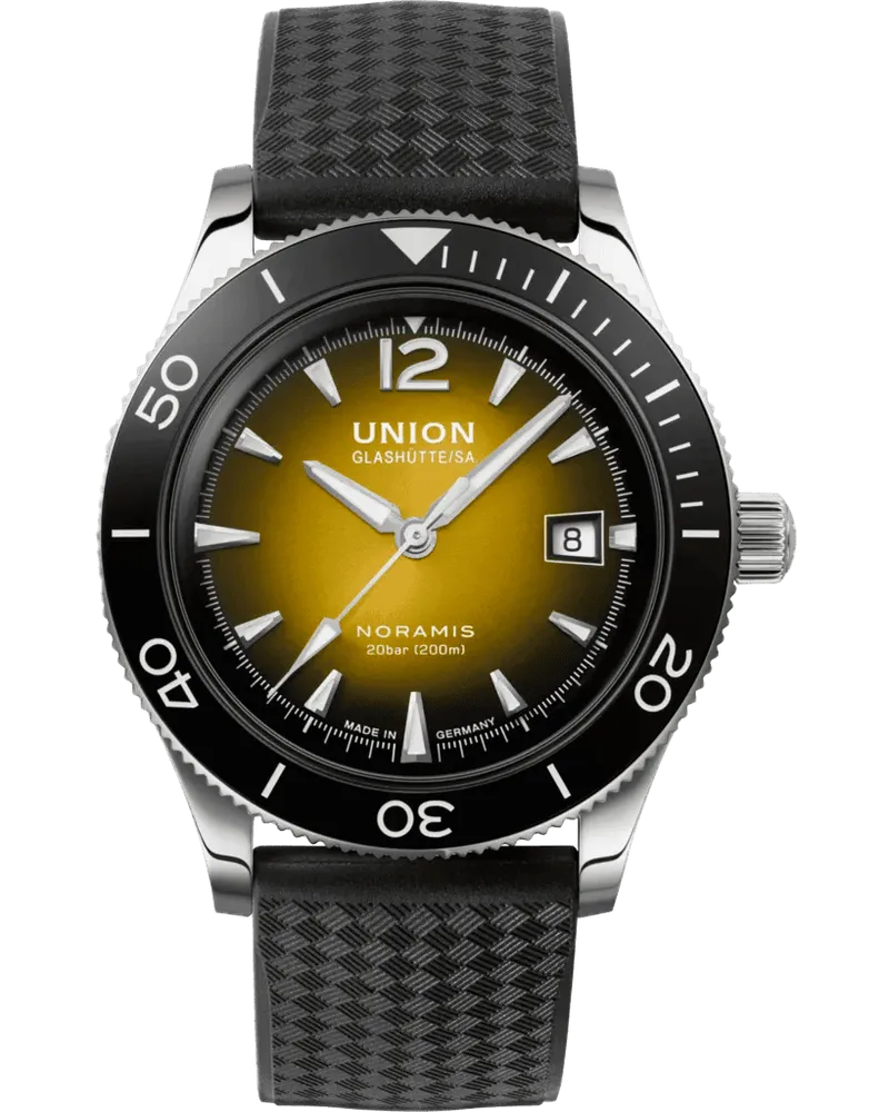 Union Glashütte Noramis Datum Sport Herrenuhr D012.907.17.367.00 Gelb