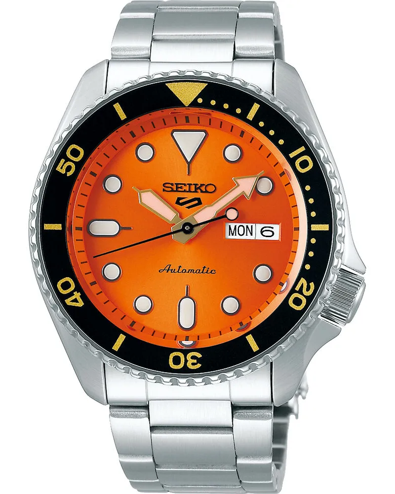 Seiko 5 Sports Style Automatic Herrenuhr SRPD59K1 Orange