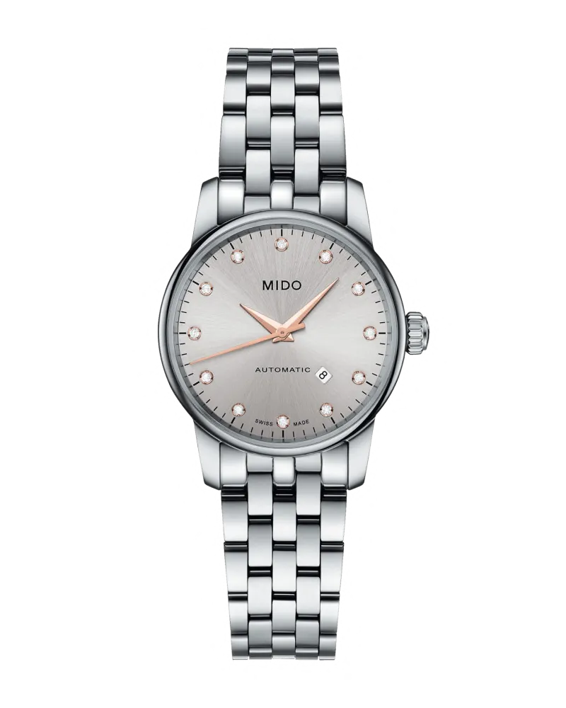 Mido Baroncelli Damenuhr M76004671 Silber