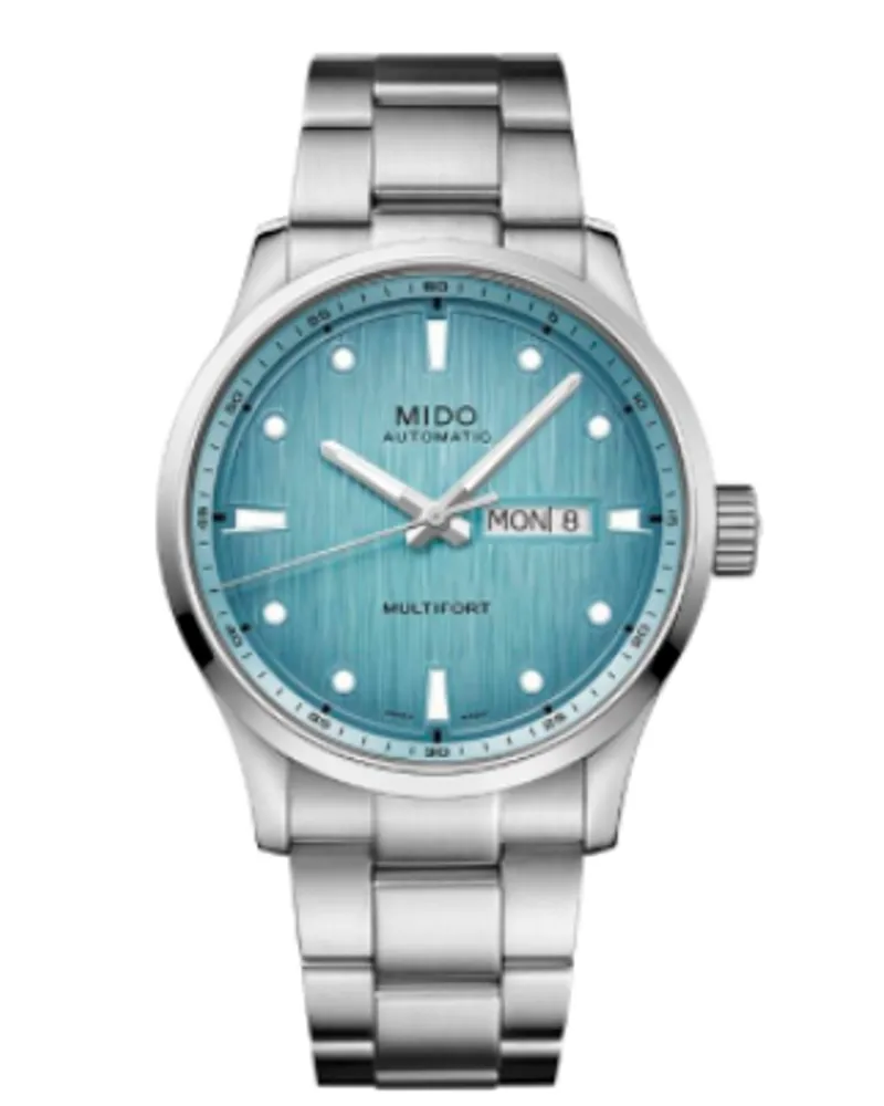 Mido Multifort M Freeze Eisblau Herrenuhr M038 