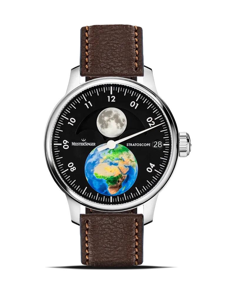 MeisterSinger Limiterte Edition 2023 (250 Stk.) Herrenuhr ED-STBF902 Schwarz