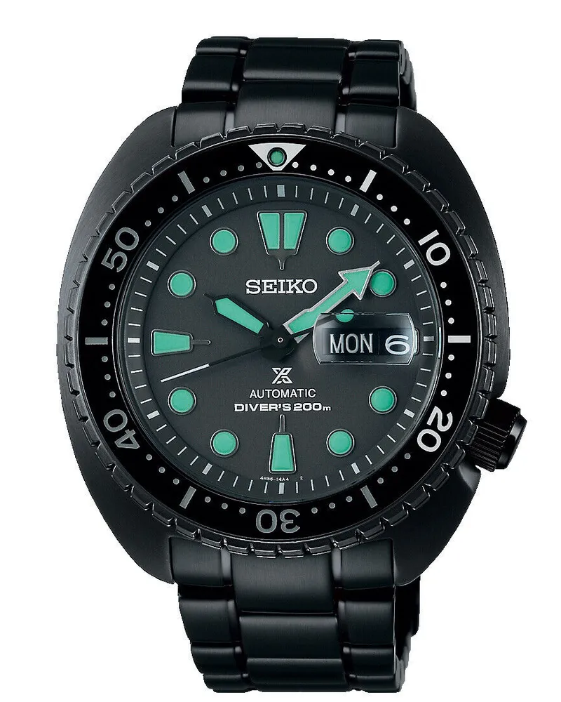 Seiko Prospex Herrenuhr Automatik Taucheruhr SRPK43K1 Schwarz