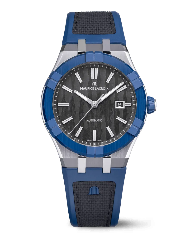 Maurice Lacroix AIKONIC Craftmanship 43MM Herrenuhr AC6008-SSL40-330-4 Schwarz