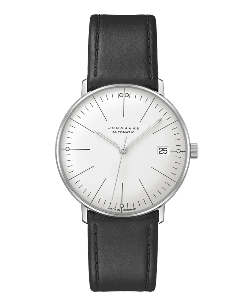 Junghans max bill Kleine Automatic 027/4105.02 Damenuhr Weiß