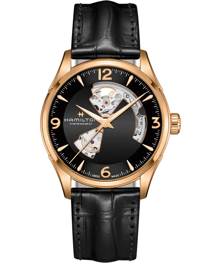 HAMILTON Jazzmaster Open Heart Automatik Herren 