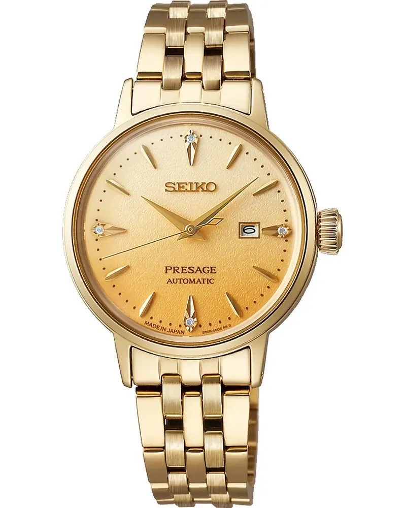 Seiko Cocktail Time Damenuhr SRE018J1 Gold
