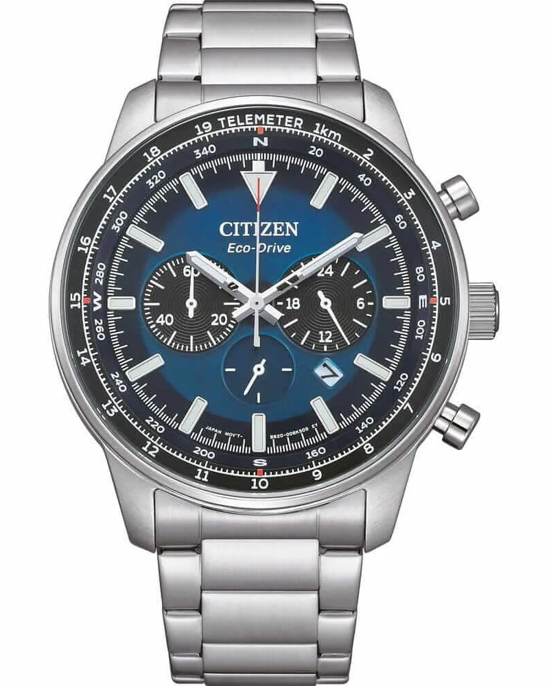 Citizen Eco-Drive Herrenuhr CA4500-91L Blau