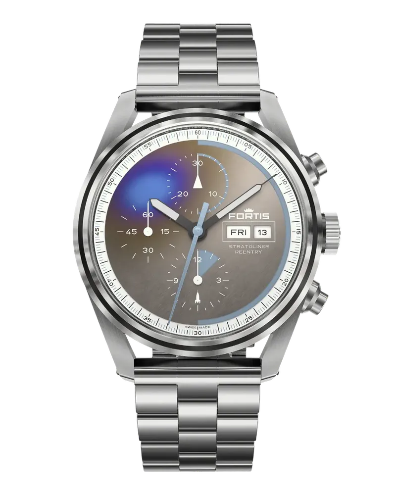 FORTIS Stratoliner Colorway Reentry Edition Herrenuhr F2340019 Grau