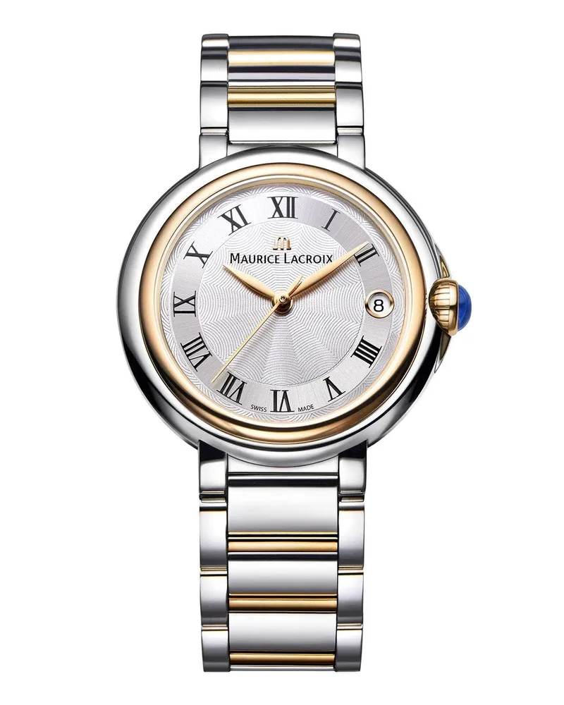 Maurice Lacroix Fiaba Date Damenuhr FA1004-PVP13-110-1 Silber