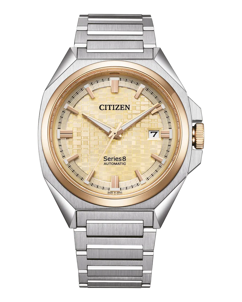 Citizen Automatik Herrenuhr NB6059-57P Goldchampagner