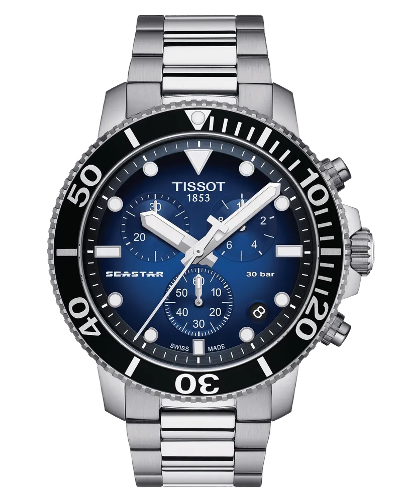 Tissot SEASTAR 1000 Herrenuhr T120.417.11.041.01 Blau