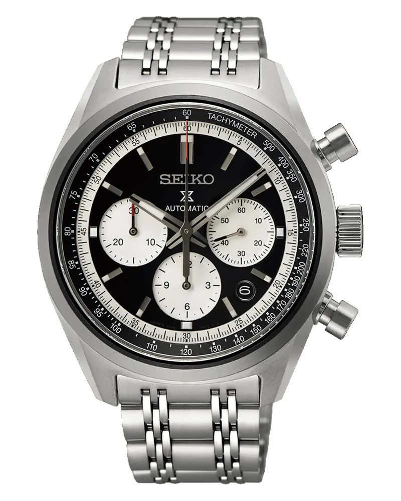 Seiko Prospex Speedtimer Automatik Chronograph Herrenuhr SRQ053J1 Schwarz