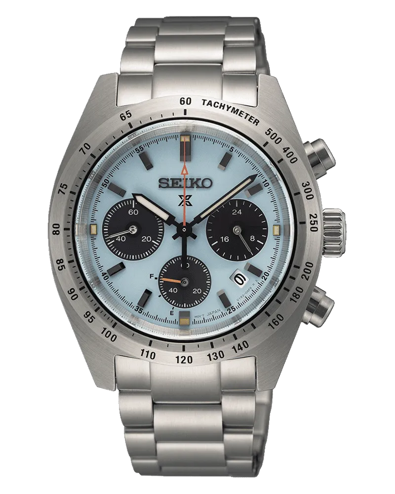 Seiko Prospex Speedtimer Limited Edition Solar Chronograph Herrenuhr SSC937P1 Blau