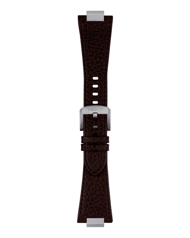 Tissot Ersatzarmband Leder braun für PRX 