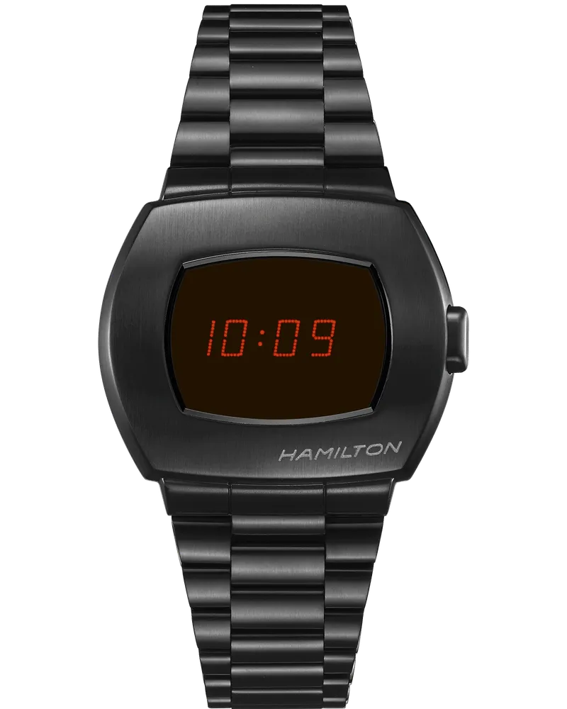 HAMILTON PSR Digital Quartz Herrenuhr H52404130 Schwarz