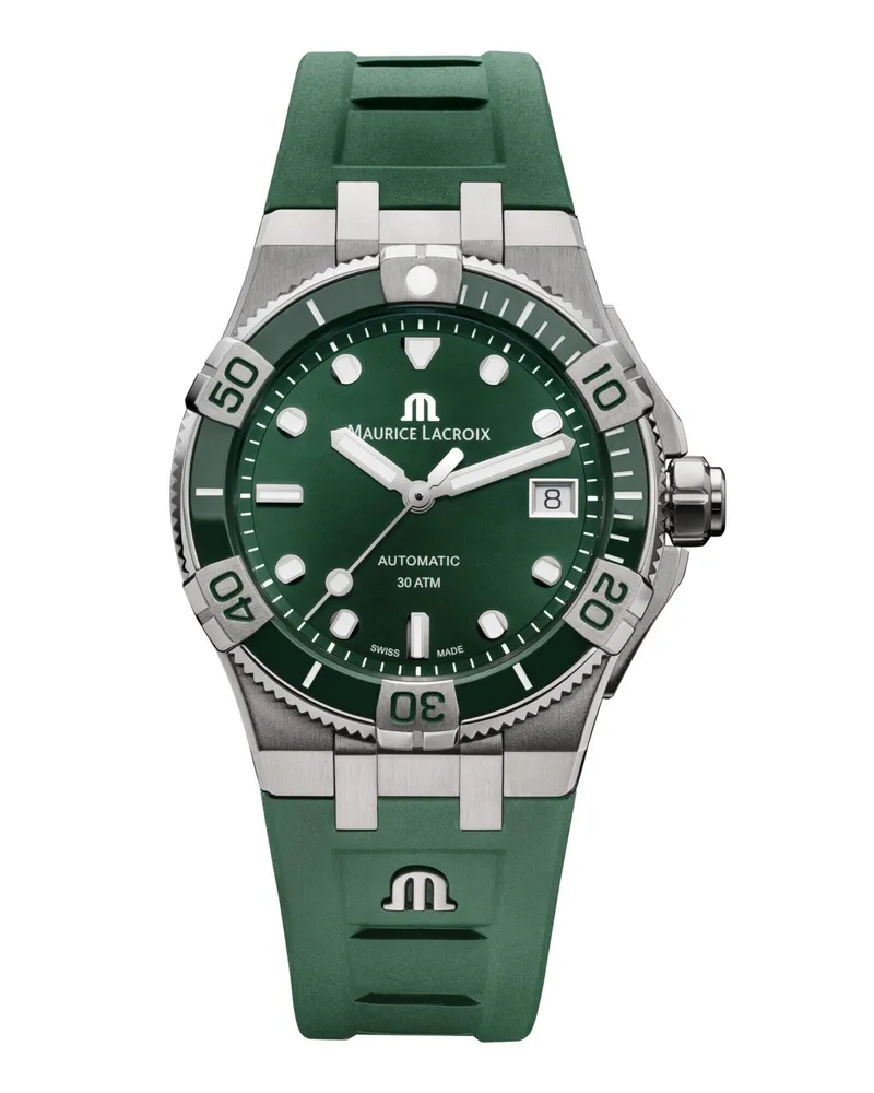 Maurice Lacroix Aikon 3 Hands Herrenuhr AI6057-SSL50-630-5 Grün