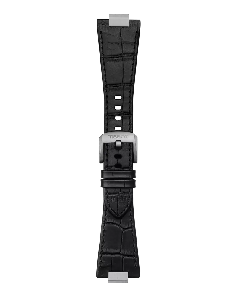 Tissot Ersatzarmband PRX Leder schwarz 