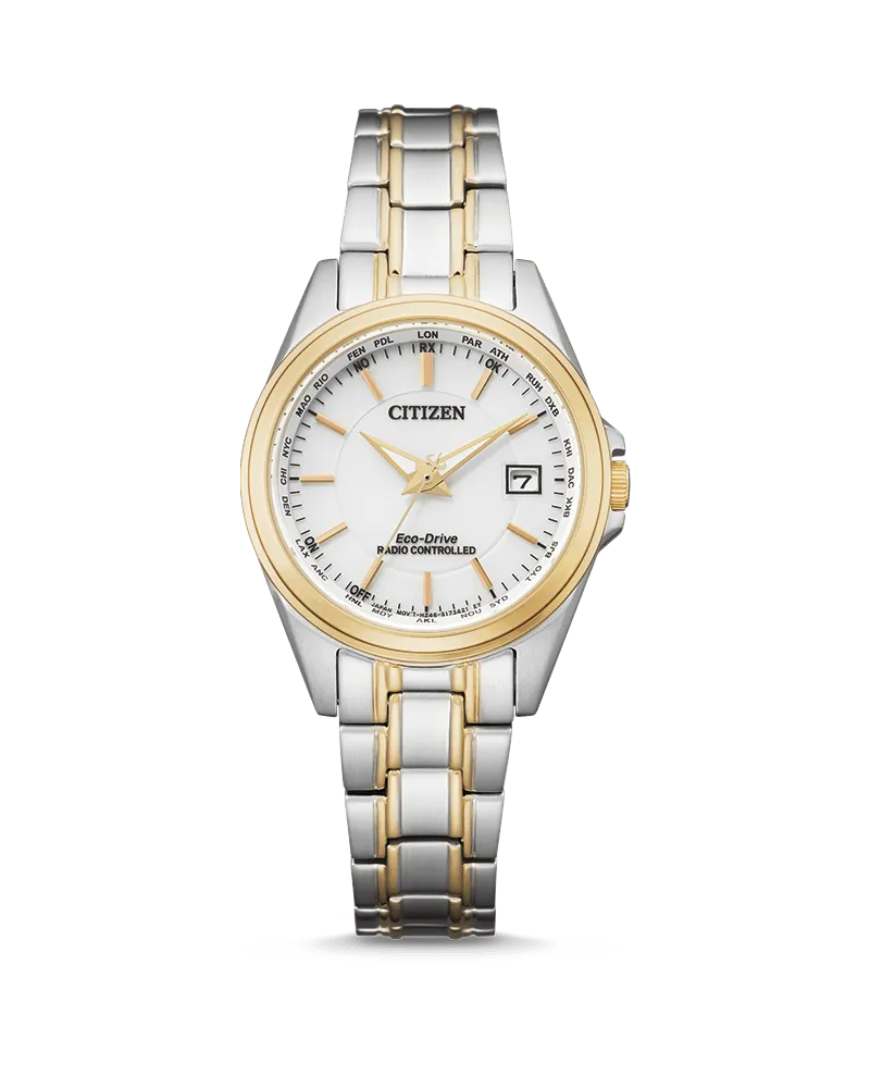 Citizen Eco-Drive EC1186-85A Damenuhr Silber