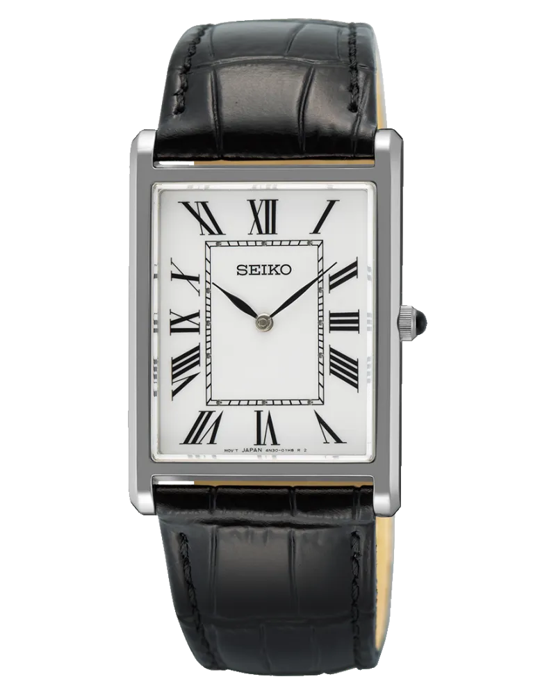 Seiko Klassik Quarz Silber Herrenuhr SWR103P1 