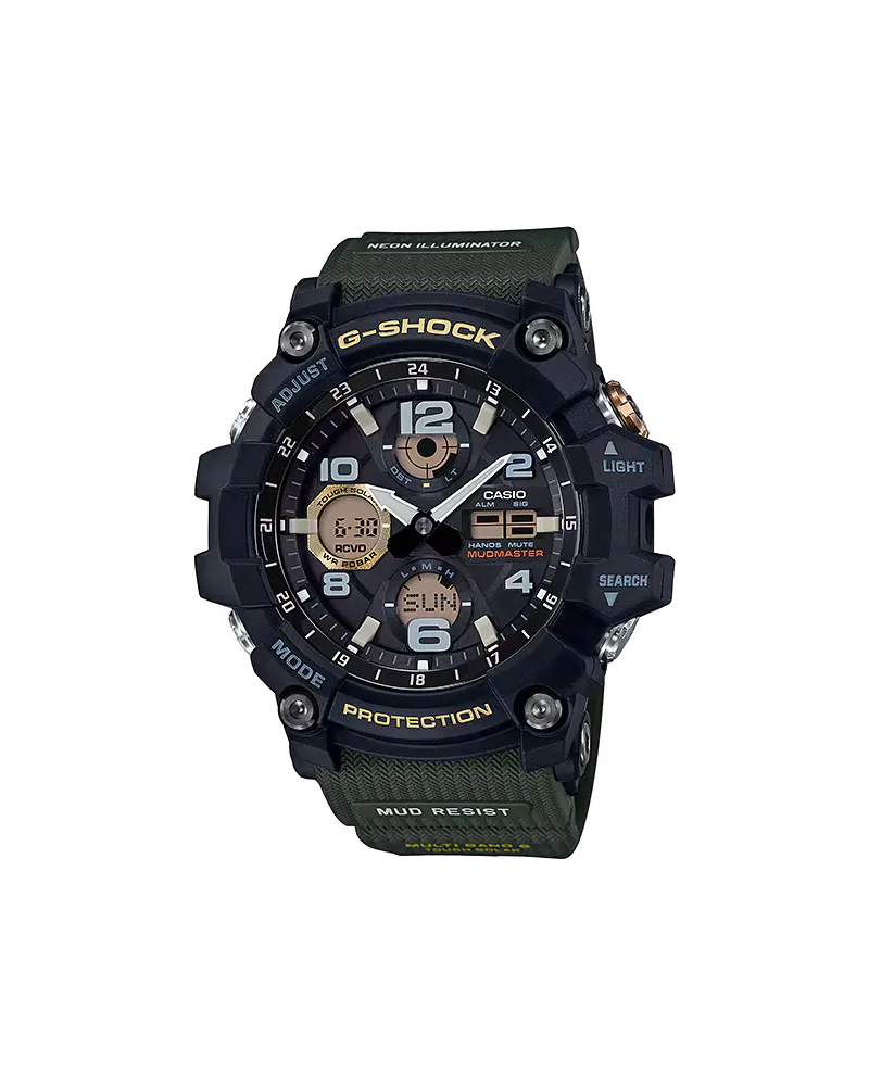 Casio Casio  Mudmaster Funkuhr Herrenuhr GWG-100-1A3ER Schwarz