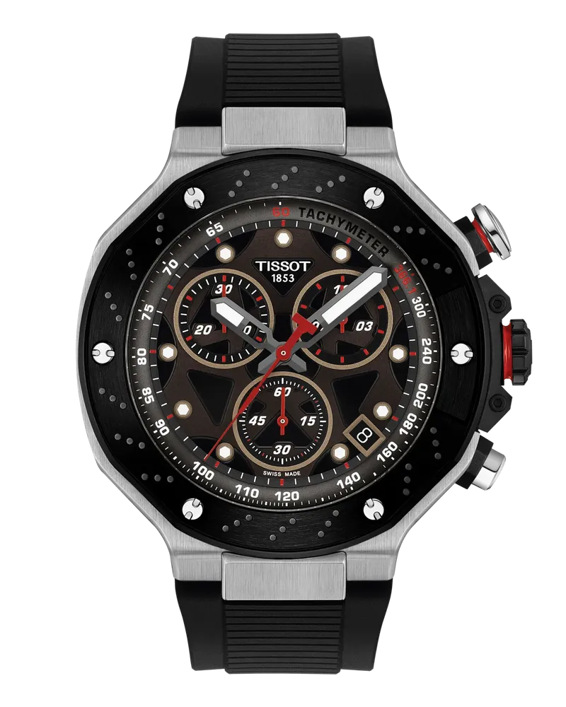 Tissot T-Race MotoGP Quartz Chronograph 2025 Limited Edition Limitierte Auflage von 8.000 Stück T141.417.27.081.00 Dunkelblau