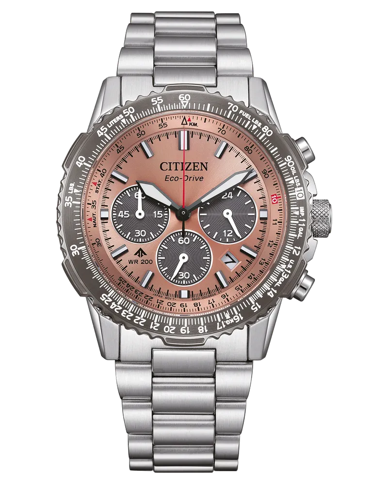 Citizen Eco-Drive Herrenuhr CA4664-60X Braun