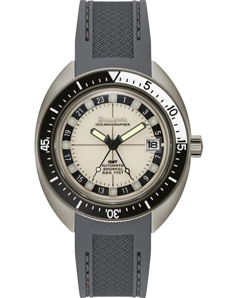 BULOVA Oceanographer Herrenuhr 98B407 Beige