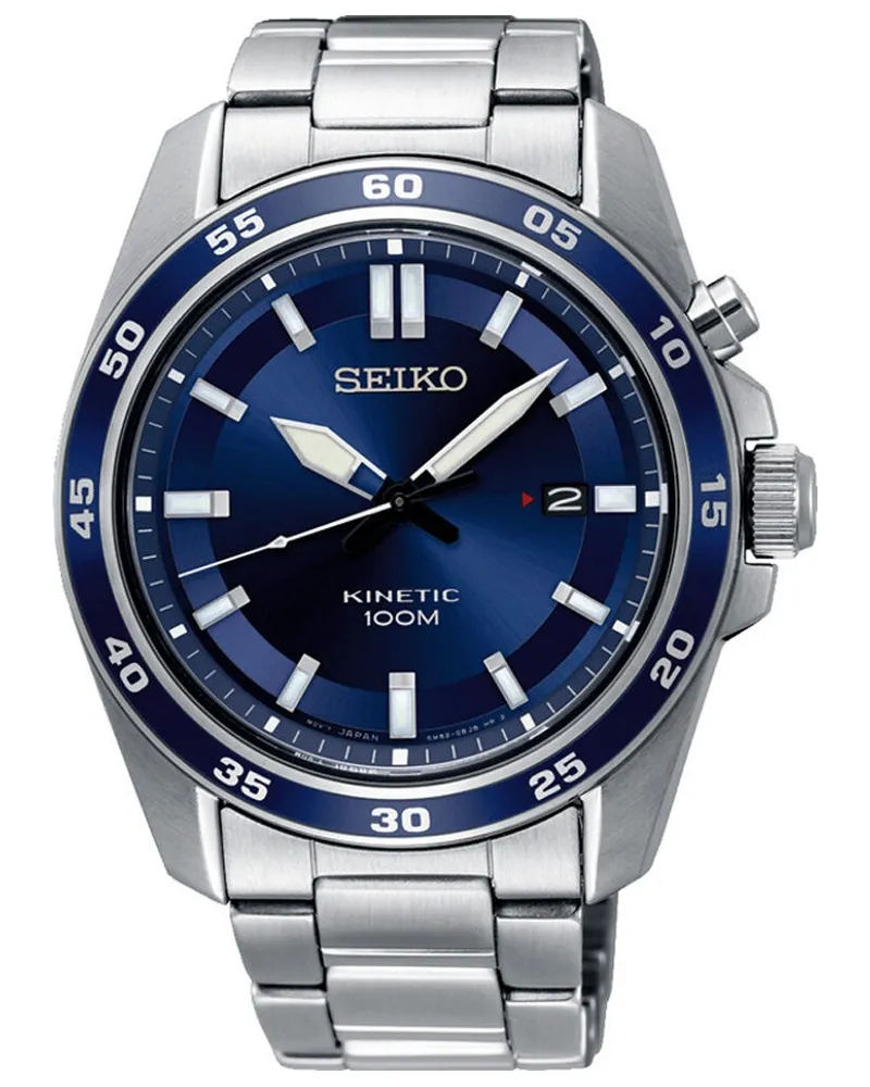 Seiko Kinetic Herrenuhr SKA783P1 Blau