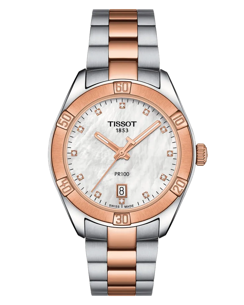 Tissot PR 100 Damenuhr T101.910.22.116.00 Weiß