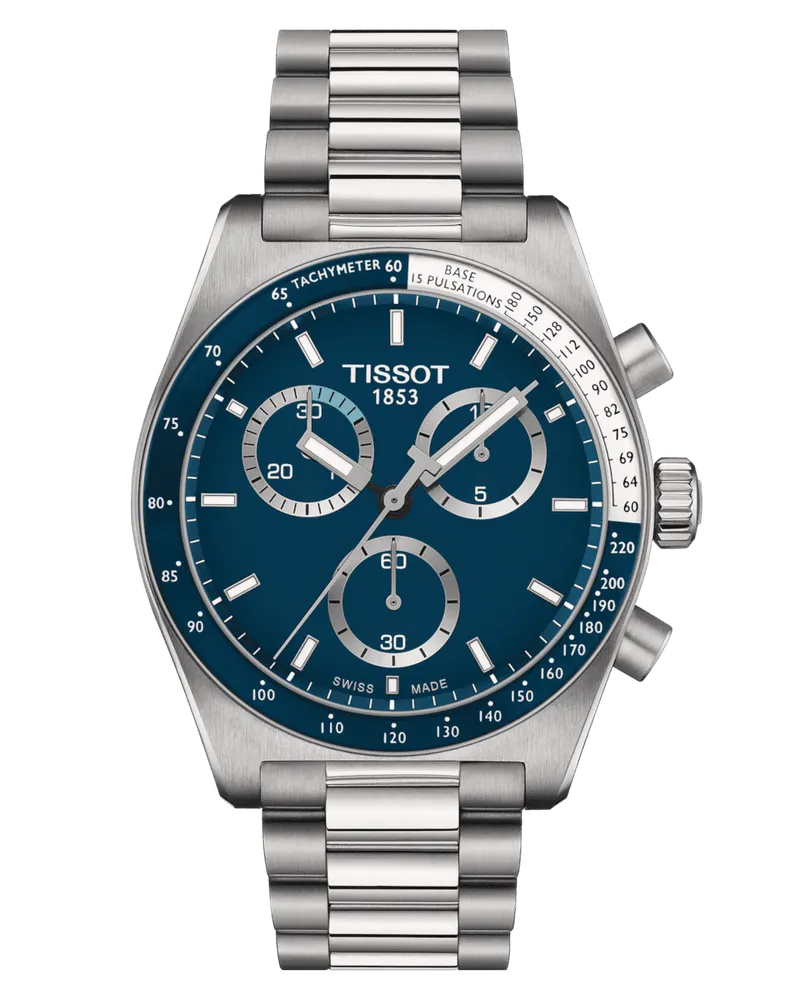 Tissot PR516 Quarz Chronograph Herrenuhr T149.417.11.041.00 Blau